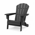 Black Polywood Outdoor Adirondack Chair