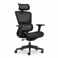 Ergonomic Mesh Office Chair with Adjustable Headrest and Armrests Black